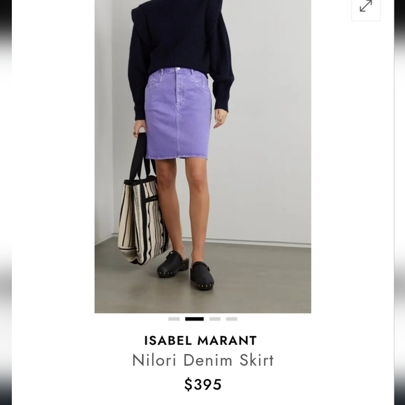 ISABEL MARANT Nilori Denim Skirt - Picture 5 of 10